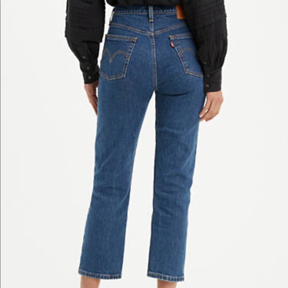 Levis 501 Crop Jeans